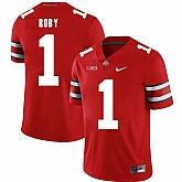 Ohio State Buckeyes 1 Bradley Roby Red Nike College Football Jersey Dzhi
